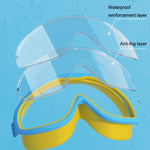 Occhialini da nuoto per bambini trasparenti impermeabili e antiappannamento HD di grandi dimensioni, HD Transparent Swimming Goggles(White), HD Transparent Swimming Goggles(Pink), HD Transparent Swimming Goggles(Blue Yellow)                            ...
