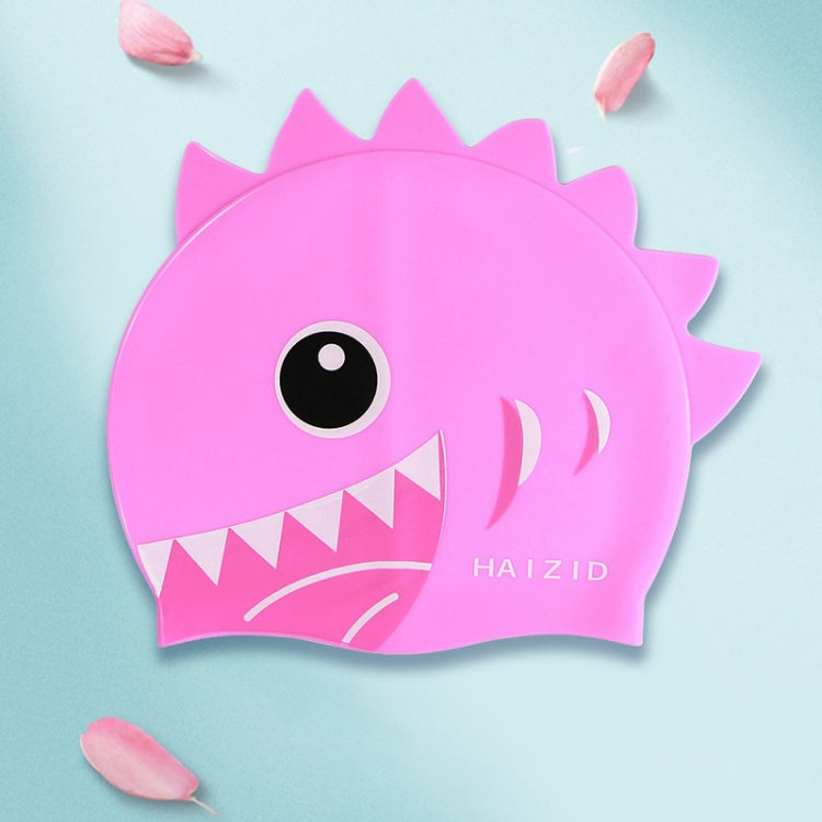 HAIZID 2 Cuffia da Nuoto per Bambini in Silicone Impermeabile Simpatico Cartone Animato, HAIZID (Shark Tooth Blue), HAIZID (Shark Tooth Pink), HAIZID (Shark Tooth Yellow), HAIZID (Fish Scales Royal Blue), HAIZID (Fish Blue Pink)                        ...