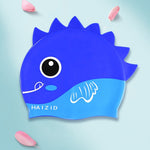 HAIZID 2 Cuffia da Nuoto per Bambini in Silicone Impermeabile Simpatico Cartone Animato, HAIZID (Shark Tooth Blue), HAIZID (Shark Tooth Pink), HAIZID (Shark Tooth Yellow), HAIZID (Fish Scales Royal Blue), HAIZID (Fish Blue Pink)                        ...