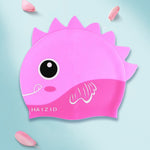 HAIZID 2 Cuffia da Nuoto per Bambini in Silicone Impermeabile Simpatico Cartone Animato, HAIZID (Shark Tooth Blue), HAIZID (Shark Tooth Pink), HAIZID (Shark Tooth Yellow), HAIZID (Fish Scales Royal Blue), HAIZID (Fish Blue Pink)                        ...