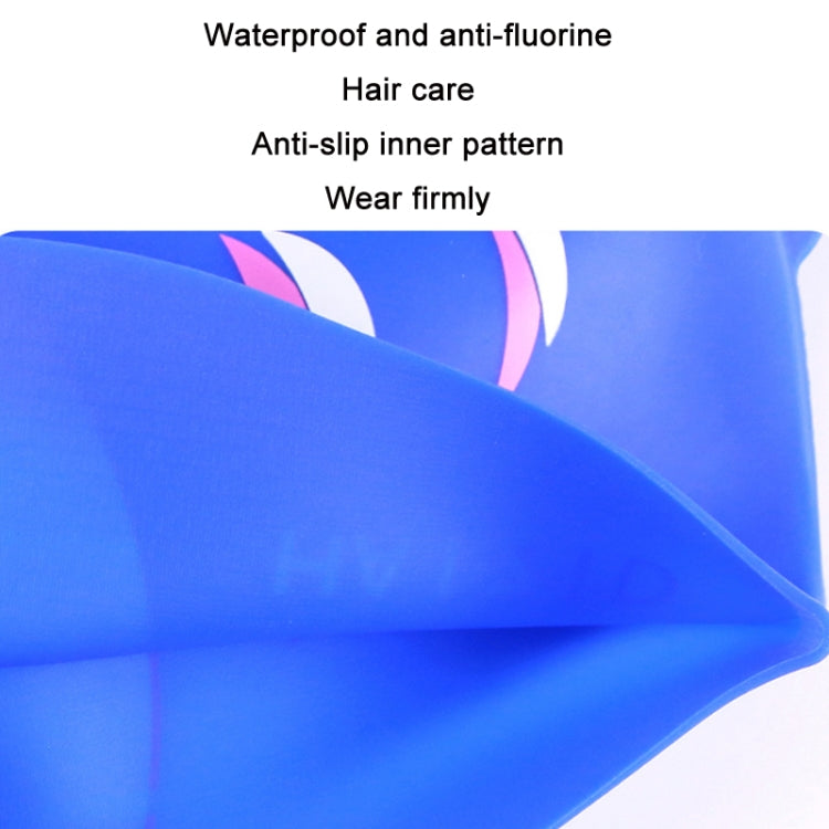 HAIZID 2 Cuffia da Nuoto per Bambini in Silicone Impermeabile Simpatico Cartone Animato, HAIZID (Shark Tooth Blue), HAIZID (Shark Tooth Pink), HAIZID (Shark Tooth Yellow), HAIZID (Fish Scales Royal Blue), HAIZID (Fish Blue Pink)                        ...