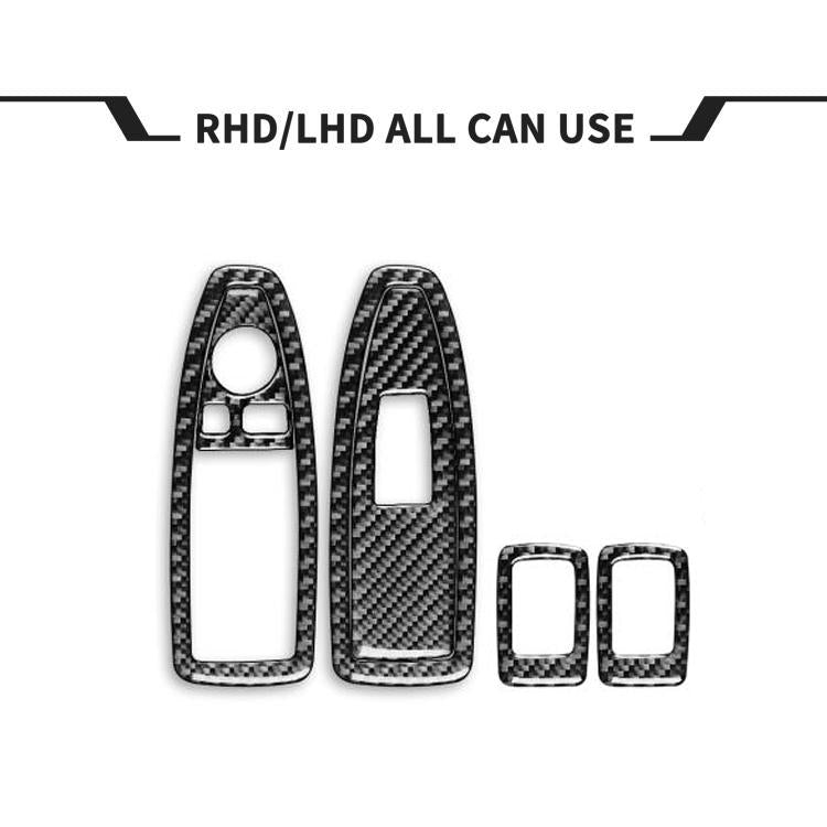 Per BMW X1 F48/X2 F39 Set di 6 adesivi per alzacristalli con piccoli fori, With Holes