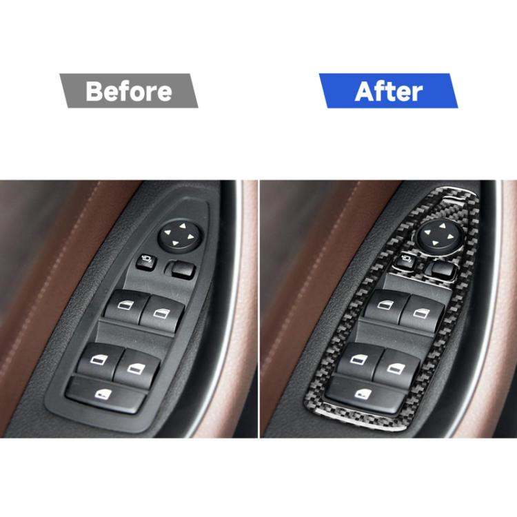 Per BMW X1 F48/X2 F39 Set di 6 adesivi per alzacristalli con piccoli fori, With Holes