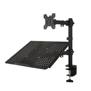 Supporto per laptop Desktop LCD Doppio scopo Computer Ascensore Staffa girevole per doppio schermo