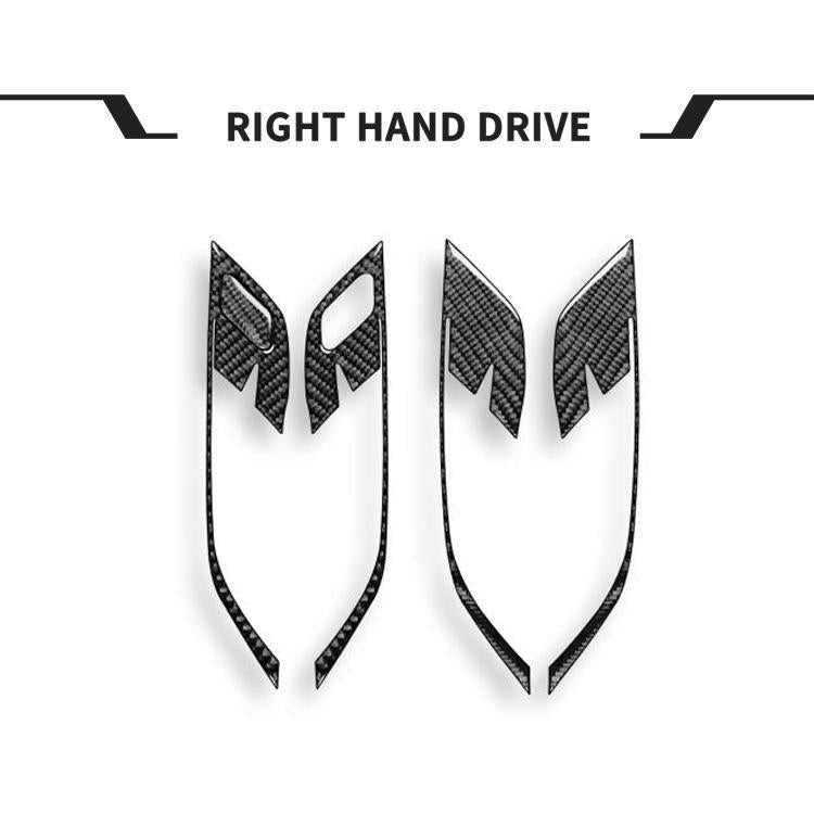 Adesivo per telaio maniglia porta lato destro, 5 pezzi/set, per BMW X1 F48/X2 F39, Right-Hand Drive