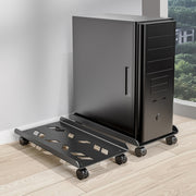 Staffa rimovibile per host per computer desktop Scaffale rialzato per ufficio