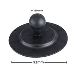 KD04 Supporto per telefono cellulare con base fissa per cruscotto auto compatibile con RAM, KD04