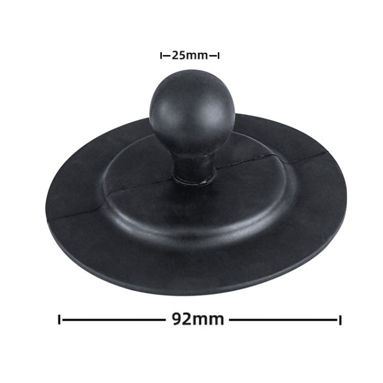 KD04 Supporto per telefono cellulare con base fissa per cruscotto auto compatibile con RAM, KD04
