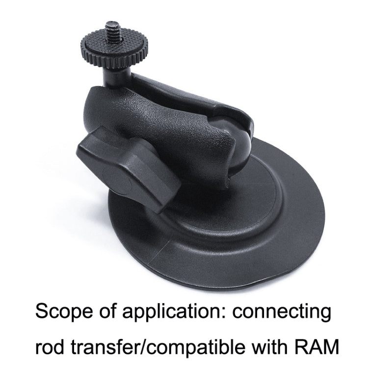 KD04 Supporto per telefono cellulare con base fissa per cruscotto auto compatibile con RAM, KD04