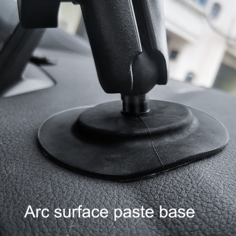 KD04 Supporto per telefono cellulare con base fissa per cruscotto auto compatibile con RAM, KD04