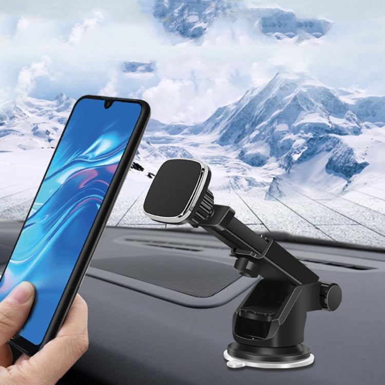 Ventosa telescopica Ventosa magnetica Supporto per telefono desktop per navigazione auto, Car Navigation Desktop Phone Bracket