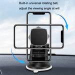 Ventosa telescopica Ventosa magnetica Supporto per telefono desktop per navigazione auto, Car Navigation Desktop Phone Bracket