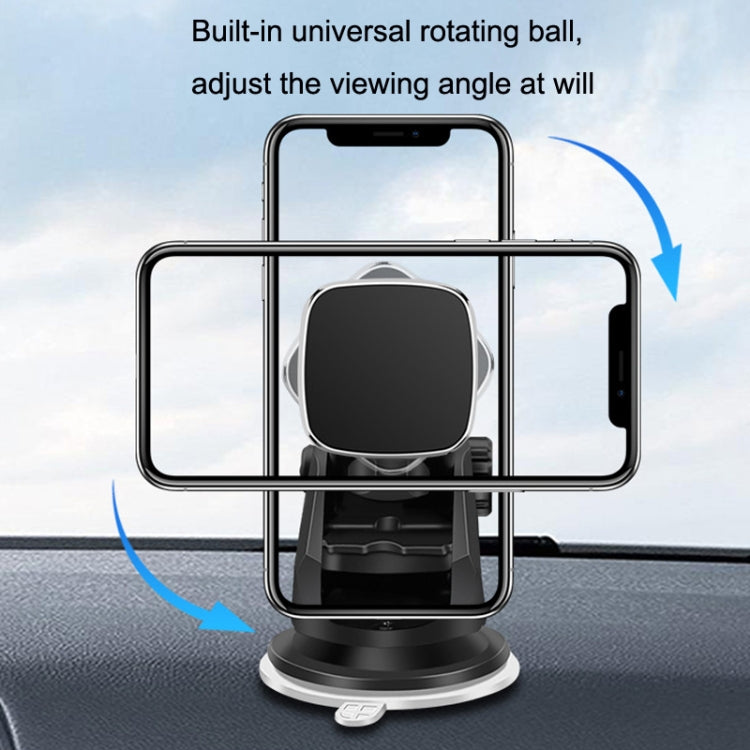 Ventosa telescopica Ventosa magnetica Supporto per telefono desktop per navigazione auto, Car Navigation Desktop Phone Bracket