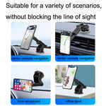 Ventosa telescopica Ventosa magnetica Supporto per telefono desktop per navigazione auto, Car Navigation Desktop Phone Bracket