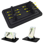 G01 Supporto per telefono per auto Supporto per tablet per console centrale in silicone, G01