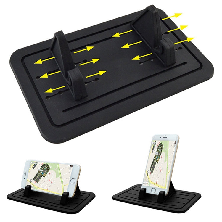 G01 Supporto per telefono per auto Supporto per tablet per console centrale in silicone, G01