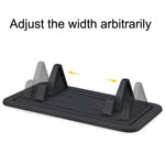 G01 Supporto per telefono per auto Supporto per tablet per console centrale in silicone, G01