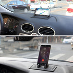 G01 Supporto per telefono per auto Supporto per tablet per console centrale in silicone, G01