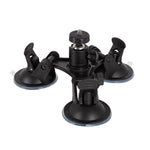 Supporto per veicolo per uso generico per auto Ventosa Base fissa per riprese video in vetro, Suction Cup+PTZ, Suction Cup+PTZ+Gopro Screw, Suction Cup+PTZ+Phone Clip