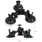 Supporto per veicolo per uso generico per auto Ventosa Base fissa per riprese video in vetro, Suction Cup+PTZ, Suction Cup+PTZ+Gopro Screw, Suction Cup+PTZ+Phone Clip