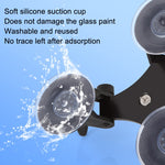 Supporto per veicolo per uso generico per auto Ventosa Base fissa per riprese video in vetro, Suction Cup+PTZ, Suction Cup+PTZ+Gopro Screw, Suction Cup+PTZ+Phone Clip