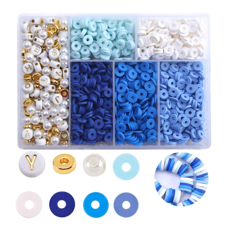 2 pezzi 6 griglie set di perline in ceramica morbida creazione di braccialetti fai da te, Mixed, Orange, Black, Purple, Blue, Green, Pink