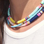 2 pezzi 6 griglie set di perline in ceramica morbida creazione di braccialetti fai da te, Mixed, Orange, Black, Purple, Blue, Green, Pink
