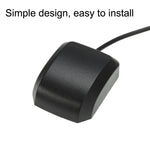 2PCS Car DVD Navigation GPS Satellite Antenna Amplificatore Interfaccia SMA/FAKRA-C, Plastic Base