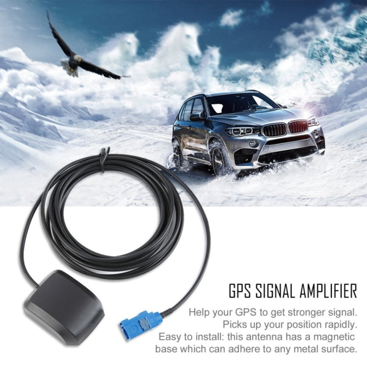 2PCS Car DVD Navigation GPS Satellite Antenna Amplificatore Interfaccia SMA/FAKRA-C, Plastic Base