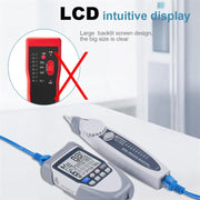 Tester per cavi di rete Tracker per cavi Tensione della batteria Test POE Tester per cavi multifunzione, ET612, ET613