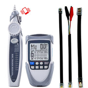 Tester per cavi di rete Tracker per cavi Tensione della batteria Test POE Tester per cavi multifunzione, ET612, ET613