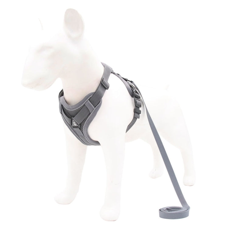 Gilet pettorale riflettente traspirante per cani S-XL