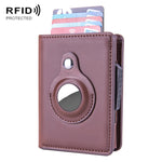 Portacarte Antifurto RFID in Pelle Spazzolata