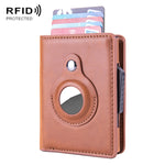 Portacarte Antifurto RFID in Pelle Spazzolata