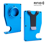 Porta carte antifurto AK-1 RFID in alluminio per AirTag