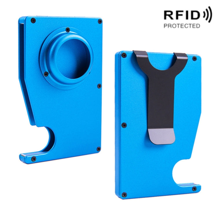 Porta carte antifurto AK-1 RFID in alluminio per AirTag