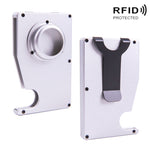 Porta carte antifurto AK-1 RFID in alluminio per AirTag