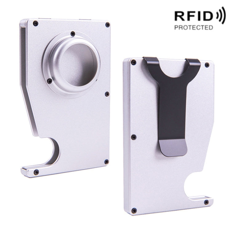 Porta carte antifurto AK-1 RFID in alluminio per AirTag