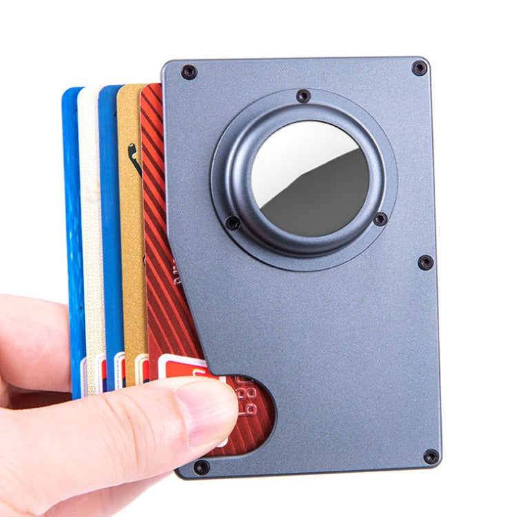 Porta carte antifurto AK-1 RFID in alluminio per AirTag