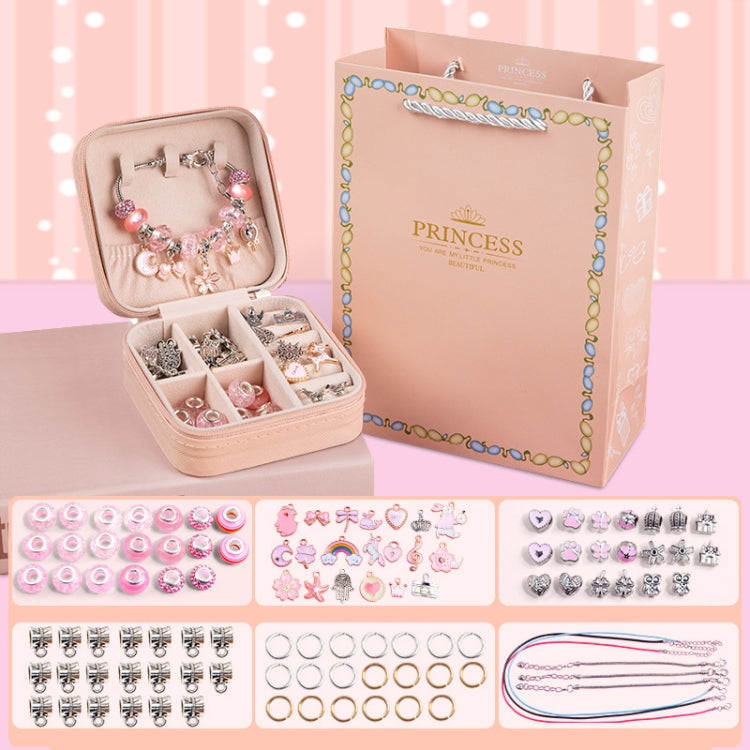 Braccialetto di perline fai-da-te per bambini Accessori per gioielli per bambini, Rainbow Sugar With Storage Box, Heart of  Ocean With Storage Box, Sakura Pink With Storage Box, Rainbow Sugar Without Box, Heart of  Ocean Without Box                    ...