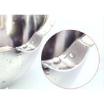 Crogiolo in acciaio inox per sciogliere cioccolato 28x16x8cm