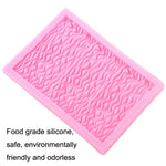 Strumento per decorare la torta della gonna a pieghe con stampo in silicone per fondente alimentare, CC562
