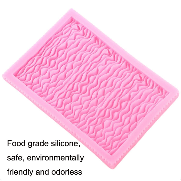 Strumento per decorare la torta della gonna a pieghe con stampo in silicone per fondente alimentare, CC562