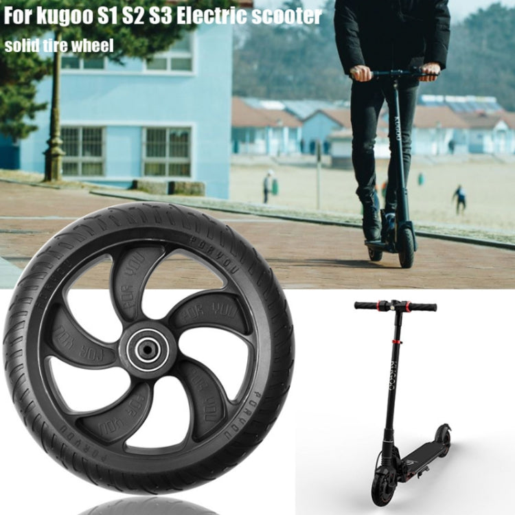 Accessori per ruote anteriori in plastica per scooter da 8 pollici per KUGOO S1/S2/S3, 8 inch For KUGOO S1/S2/S3