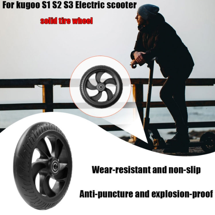 Accessori per ruote anteriori in plastica per scooter da 8 pollici per KUGOO S1/S2/S3, 8 inch For KUGOO S1/S2/S3