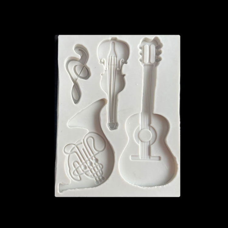 5 pezzi castello musicale stampo in silicone cioccolato fondente decorazioni per torte, stile:, Triangle, Rectangle