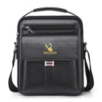 WEIXIER D245 Borsa da lavoro per uomo Zaino a spalla di grande capacità, D245 Black, D245 Light Brown, D245 Dark Brown