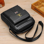 WEIXIER D245 Borsa da lavoro per uomo Zaino a spalla di grande capacità, D245 Black, D245 Light Brown, D245 Dark Brown
