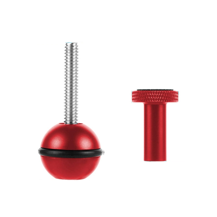 Adattatore vite regolabile per testa a sfera 1/4" compatibile DJI
