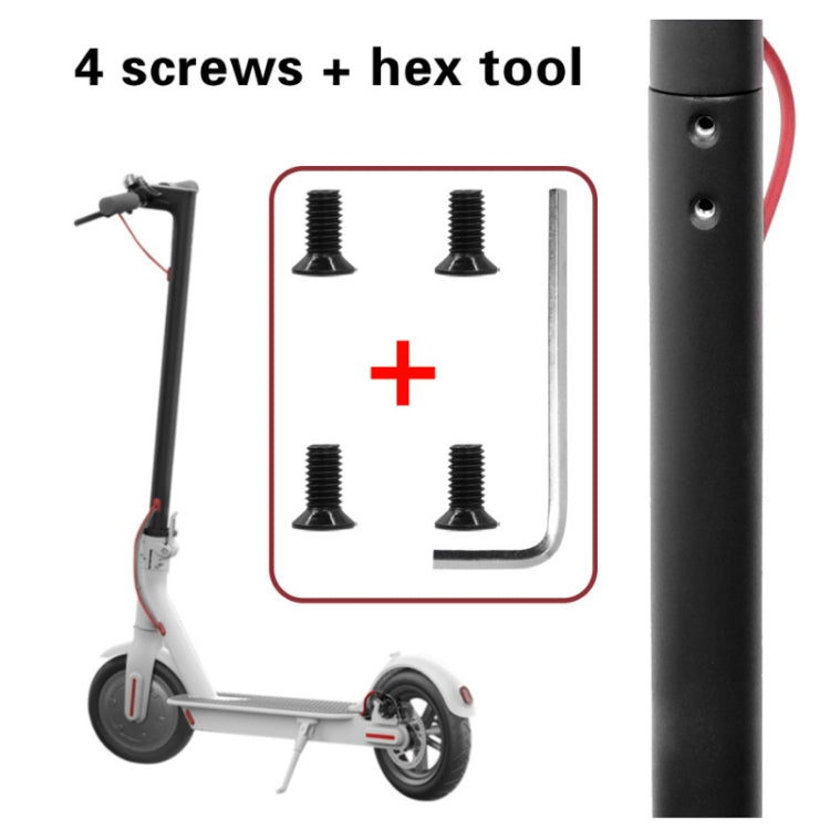 Viti di fissaggio del collegamento del palo della fronte dello scooter da 4 pezzi per Xiaomi Mijia M365/PRO